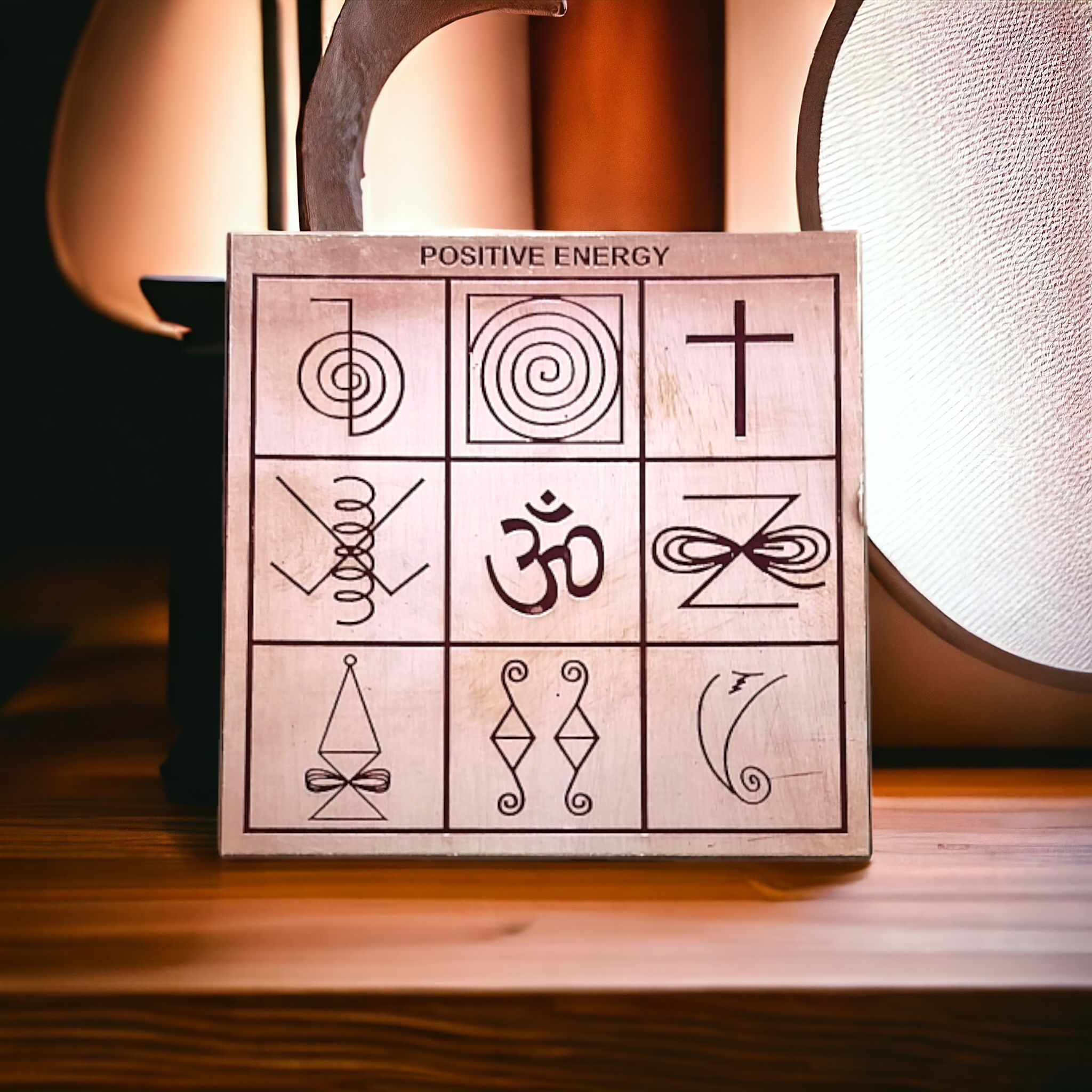 Positive Energy Copper Plate